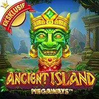 Ilustrasi permainan Ancient Island Megaways