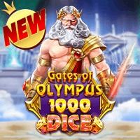 Ilustrasi game Gates of Olympus 1000 Dice
